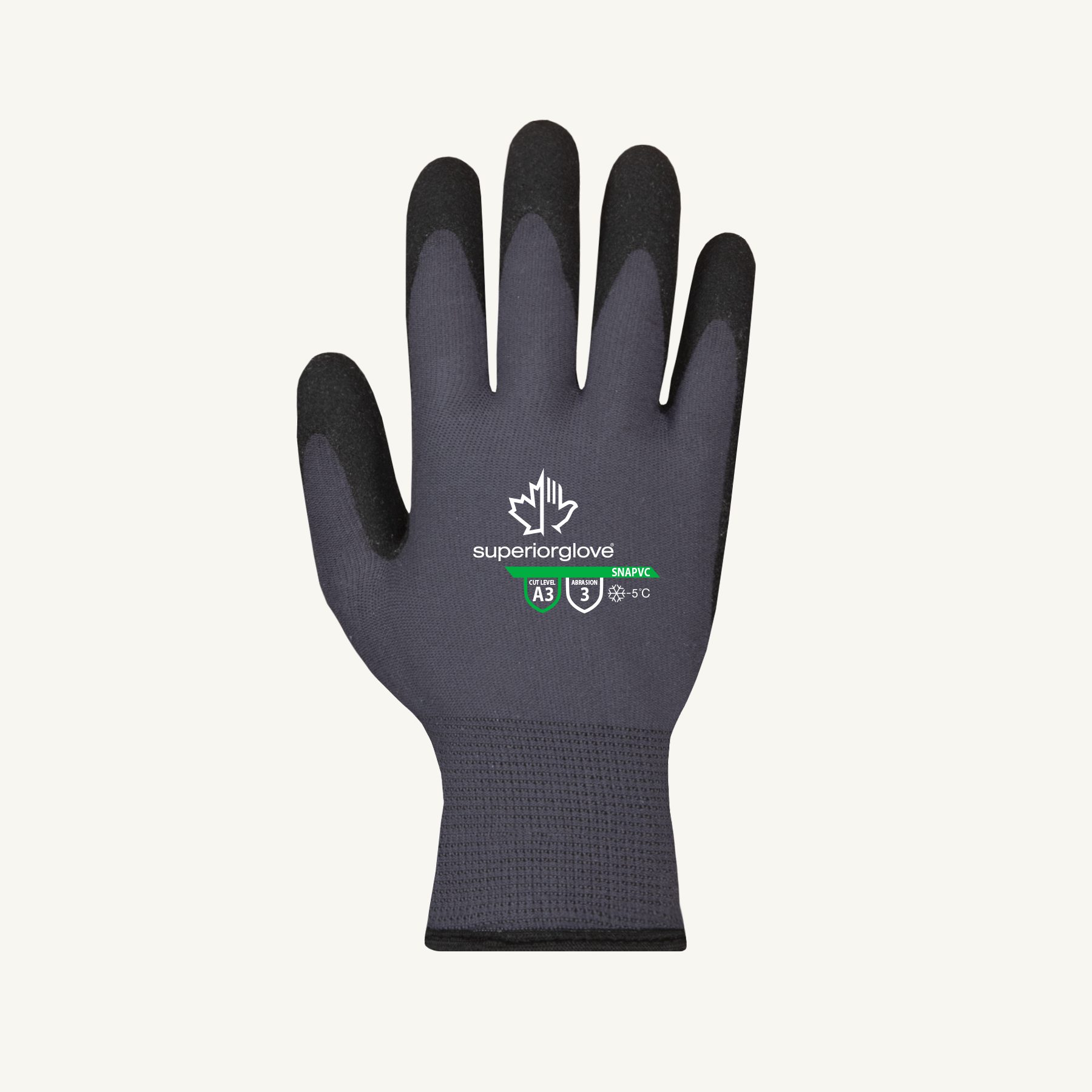 Superior Glove® Dexterity® SNAPVC PVC Coated A3 Cut Gloves